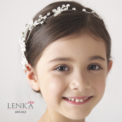 [SIAP KIRIM] AKSESORIS ANAK PEREMPUAN BUNGA TIARA MAHKOTA CROWN GIRL APA012
