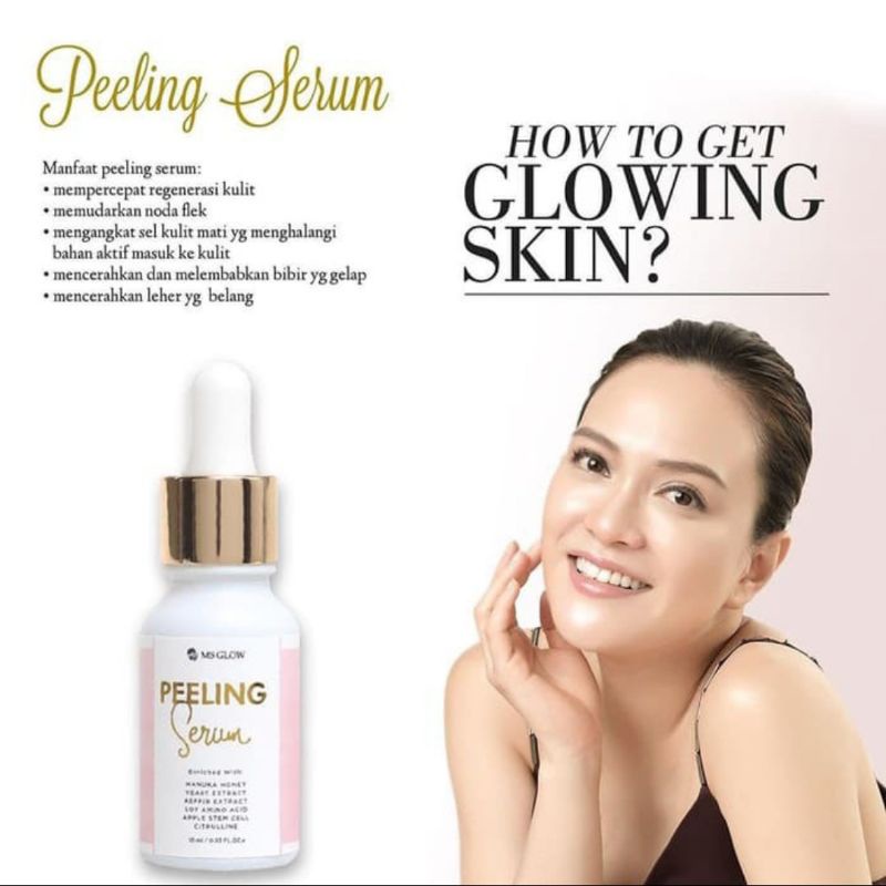 MS GLOW SERUM PEELING / SERUM PEELING MS GLOW