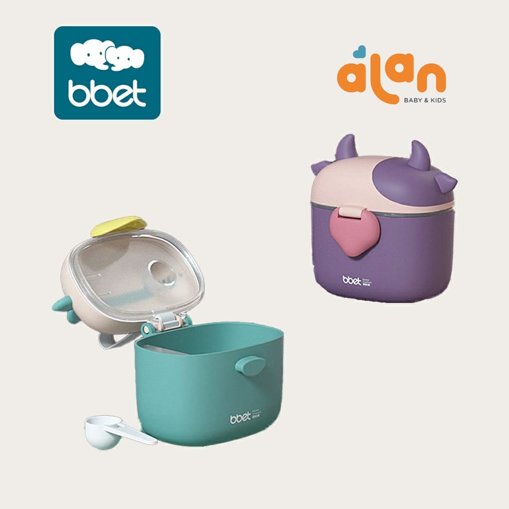 BBET Baby Milk Powder Container with Spoon | Kotak Tempat Bubuk Susu Bayi