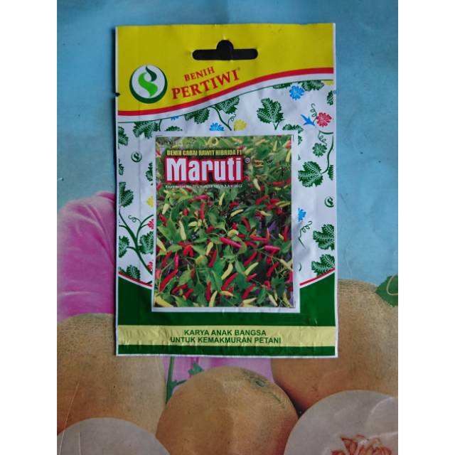 Benih Bibit Cabe Rawit Setan MARUTI SP isi 60 biji