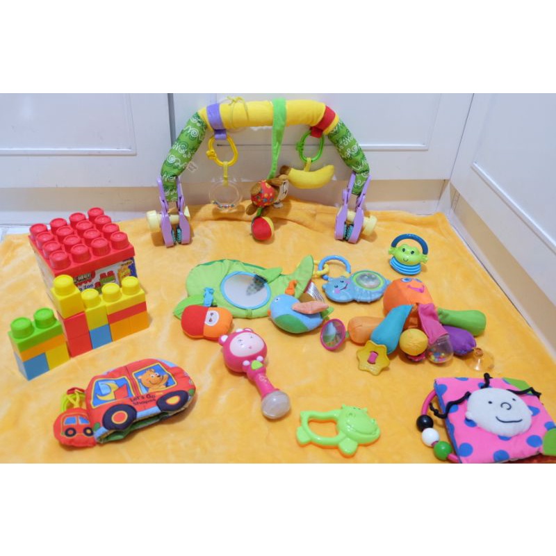 Paket Preloved Mainan stroller Dan bayi