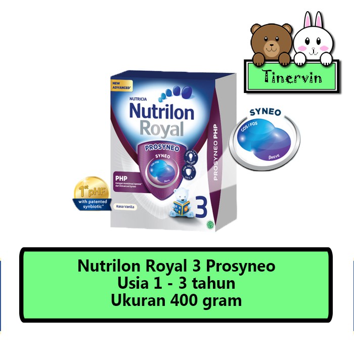 Nutrilon Royal 3 Prosyneo (1-3 tahun) 400 gram