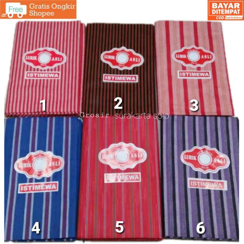 Kain Lurik// Bahan Lurik // Kain Bahan Lurik