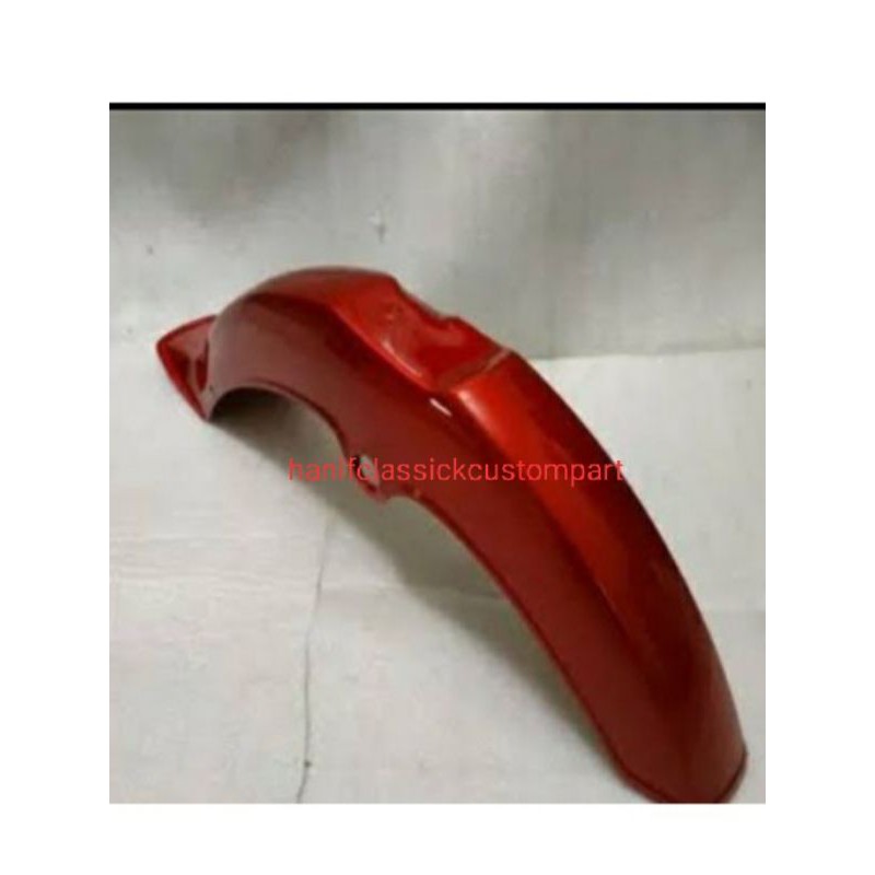 Selebor depan Yamaha 75 Yamaha v 80 merah biru hitam