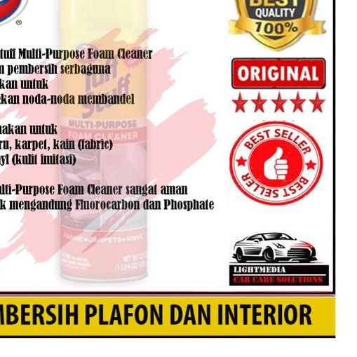 ☂ STP TUFF STUFF MULTI PURPOSE FOAM CLEANER foampembersih interior mobil ➣