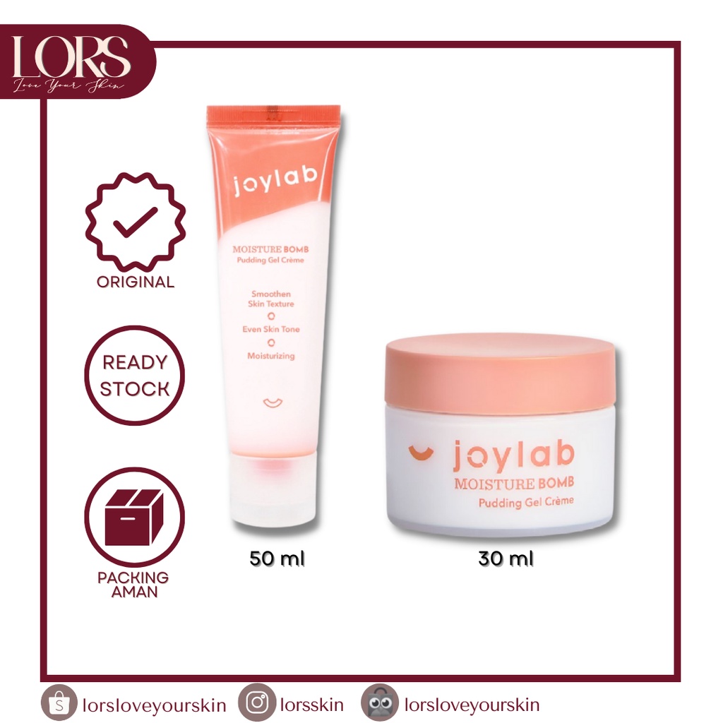 Jual Joylab Moisture Bomb Pudding Gel Creme 30 gr dan 50 gr Shopee
