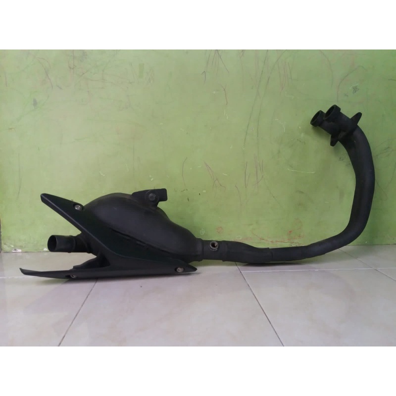 HEADER LEHERAN KNALPOT R25/MT25 ORI COPOTAN