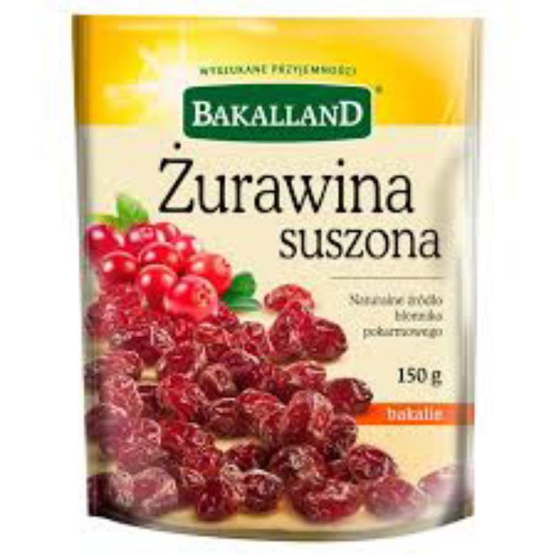 

BAKALLAND DRIED CRANBERRY 150GR