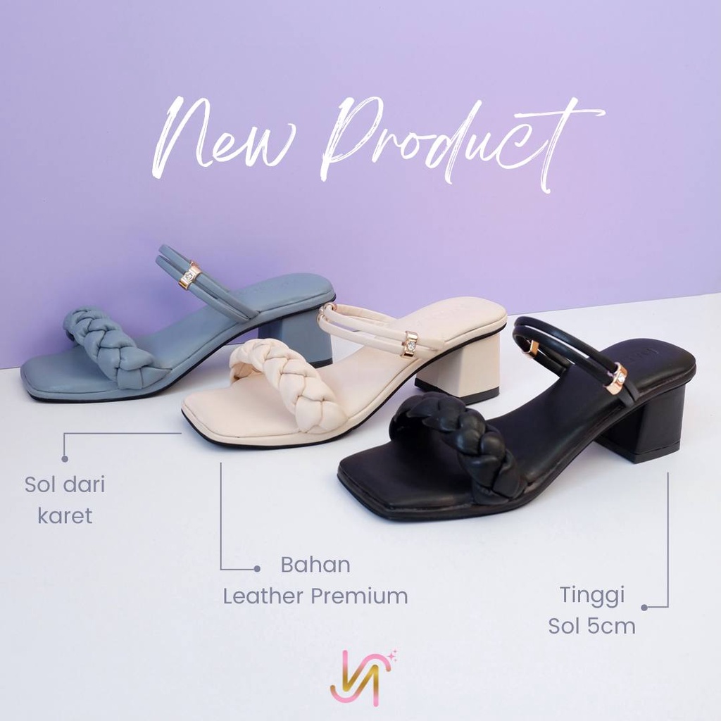 Nadilastuff Miranda Heels Kondangan Wanita Premium