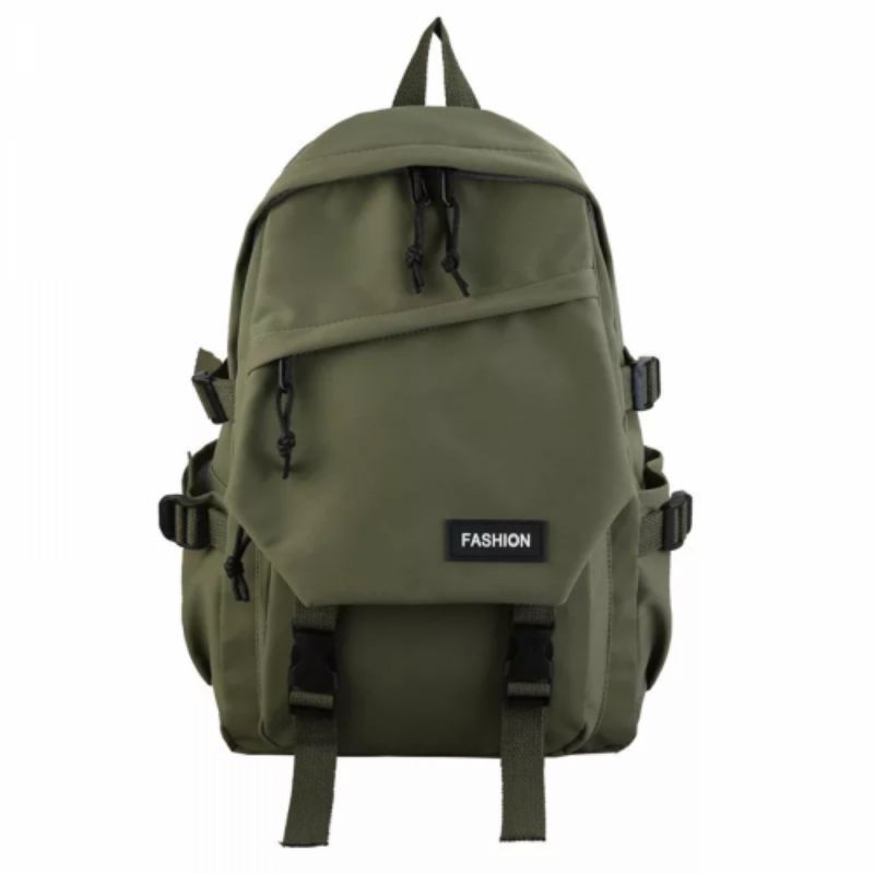 Tas Anak Sekolah Laki Laki Pria Perempuan Remaja Backpack Bagpack Bagpak Begpek Wanita Cowo Cewe Tas Punggung Pria Wanita Tas Gendong Gandong Ransel Tas Buat Skolah Ngaji Kuliah Kerja Korea Model Terbaru Kekinian Tas Sekolah Anak SD SMP SMA SMK Tas Army-Army