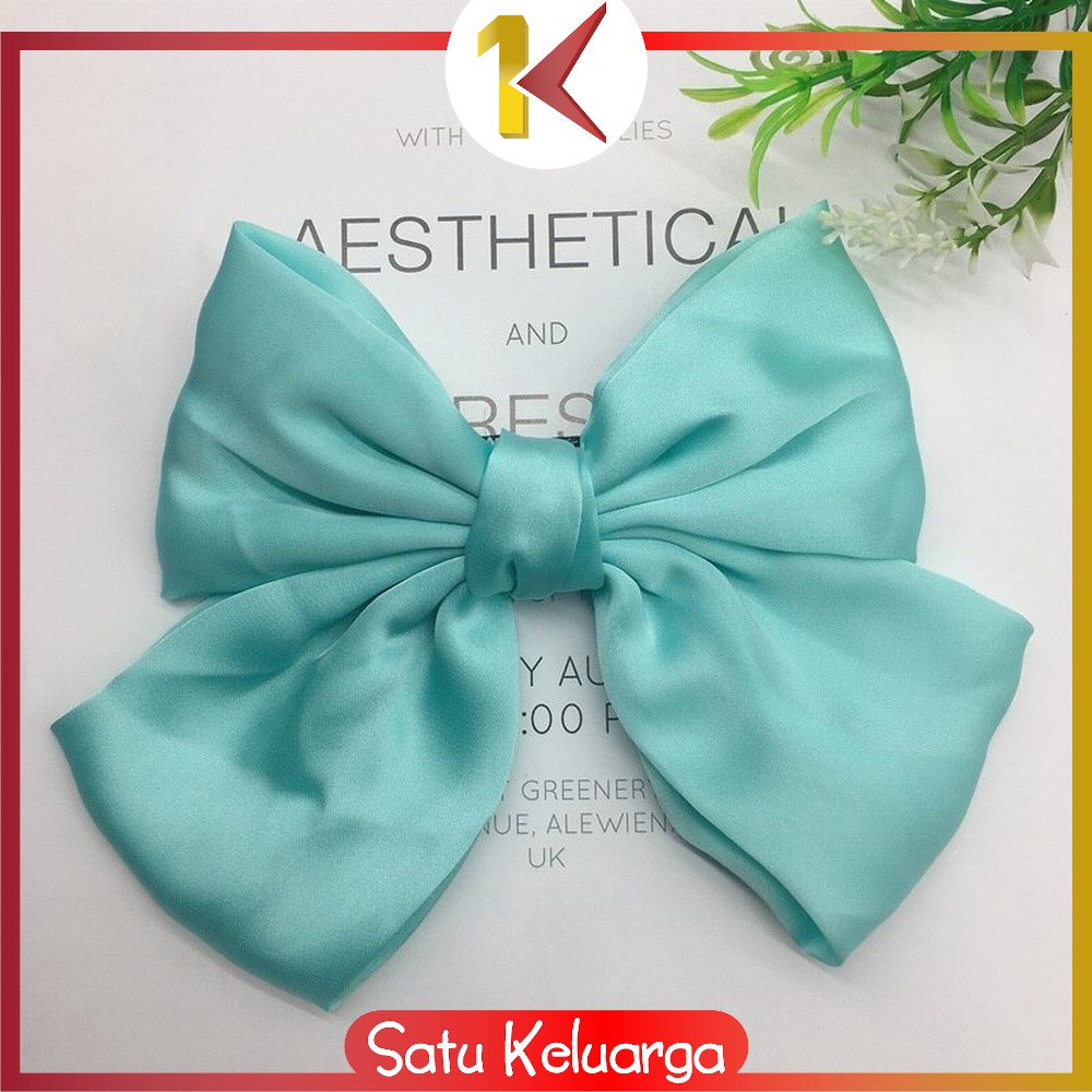 SK-C160 Ikat Rambut Pita Besar Kuncir Rambut Hairband Aksesoris Wanita Kunciran Rambut Korea Style-PITA TOSCA