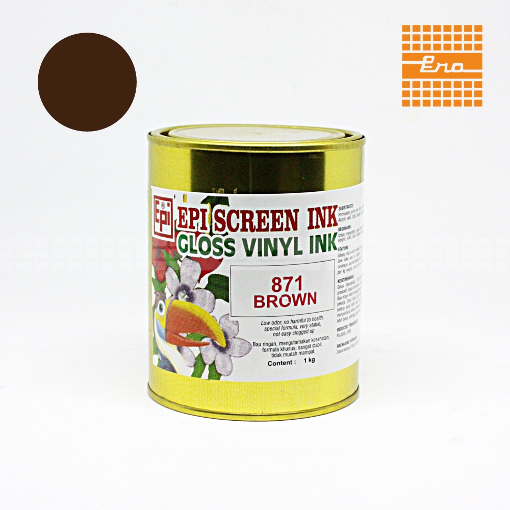 

TINTA MINYAK GLOSS VINYL 871 BROWN