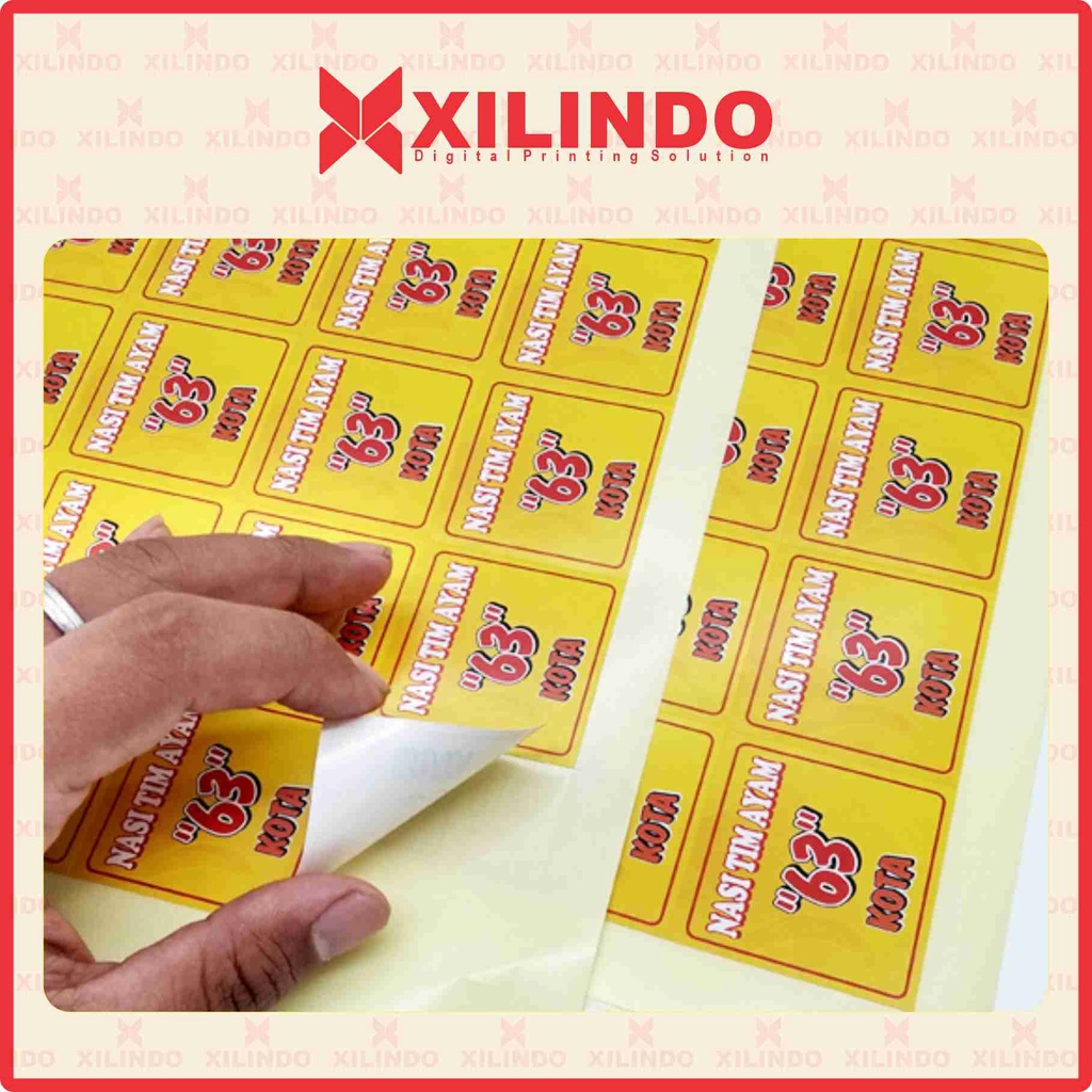 

STIKER UKURAN A3+ BAHAN CROMO CHROMO BONTAX MURAH CETAK PRINT CUT KISS DIE DESAIN