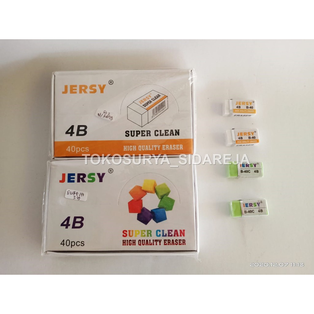 

PENGHAPUS JERSY SUPER CLEAN WARNA-WARNI (PACK)