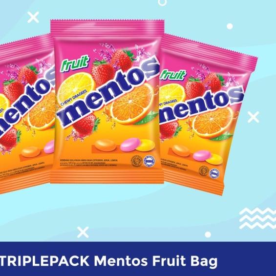 

✫ TRIPLEPACK Mentos Fruit Bag ✈