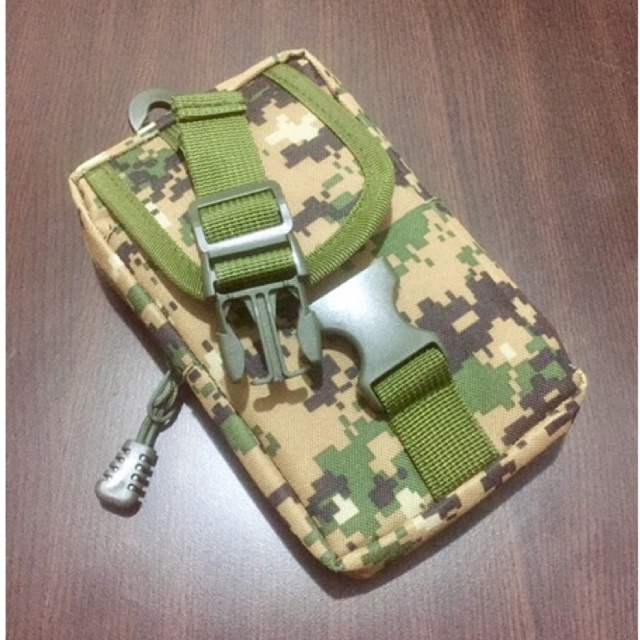 tas hp pria wanita motif loreng army model berdiri 20X12 #tas #tashp #dompethp #taskecil