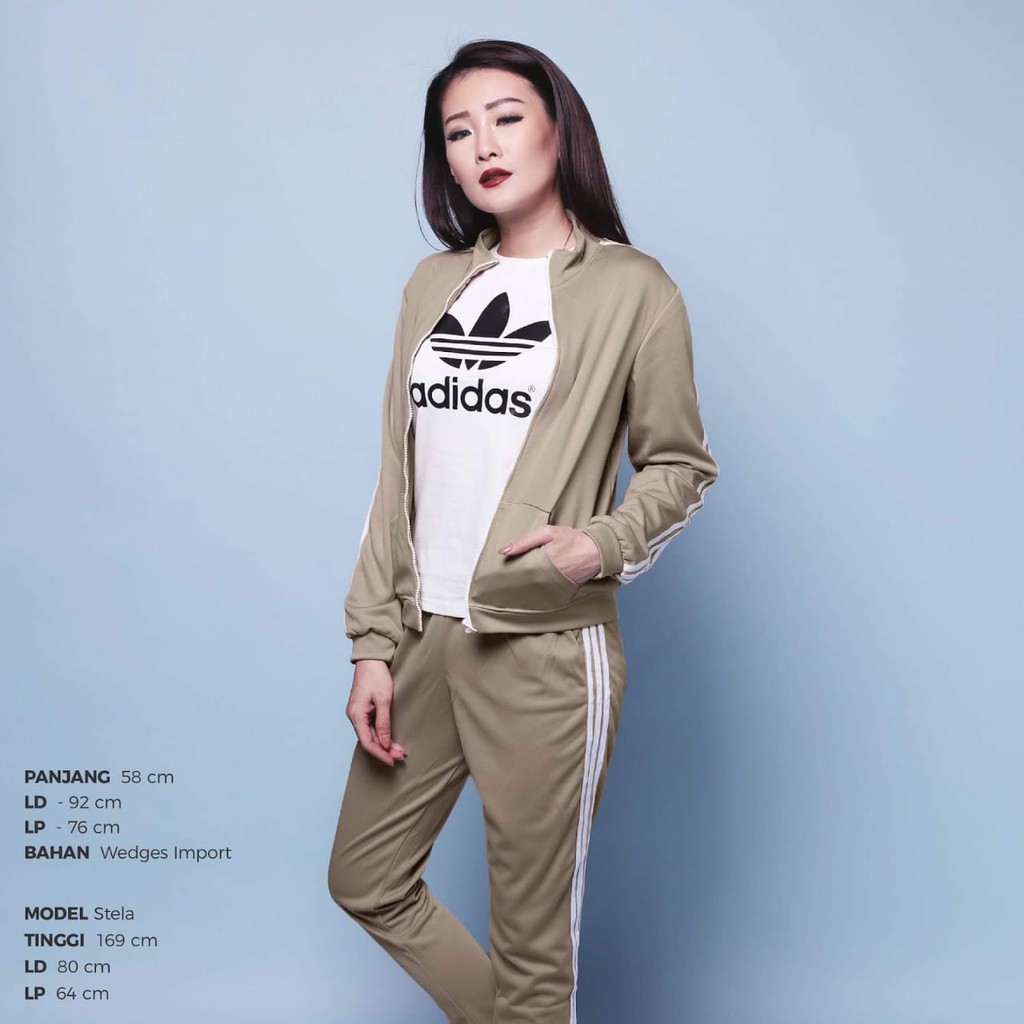 baju murah 5088 third stripe jacket