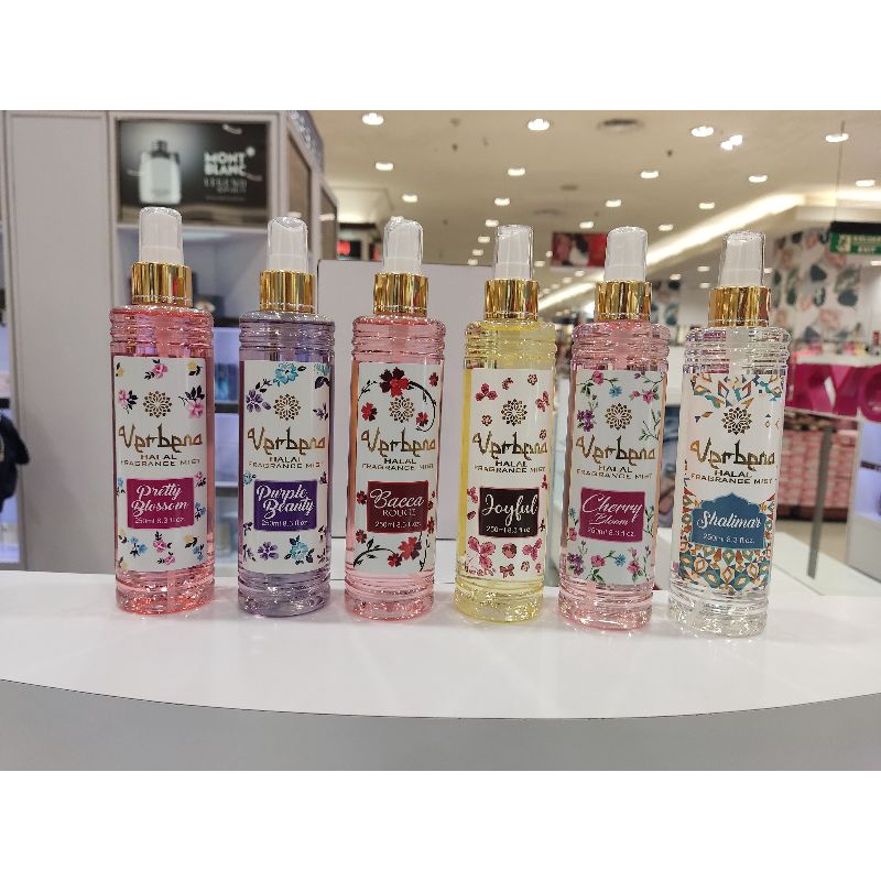body mist and fragrance mist verbana 250ml