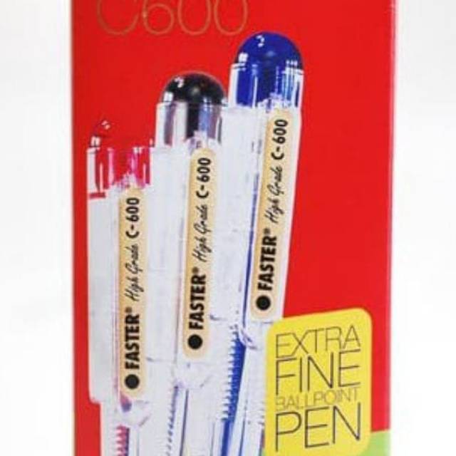 

Bolpen faster C600 harga satu pack
