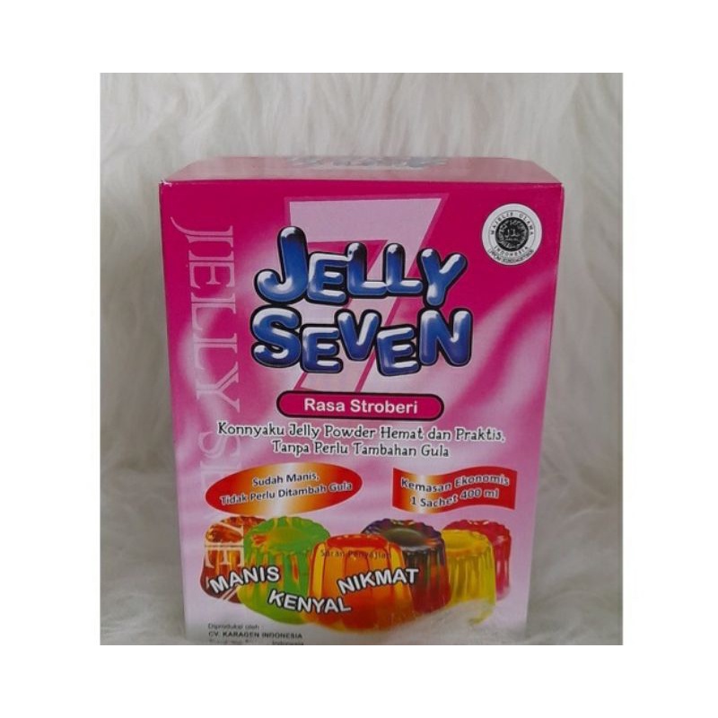 

Agar-Agar Jelly Seven 1pak isi 12pieces @14gram