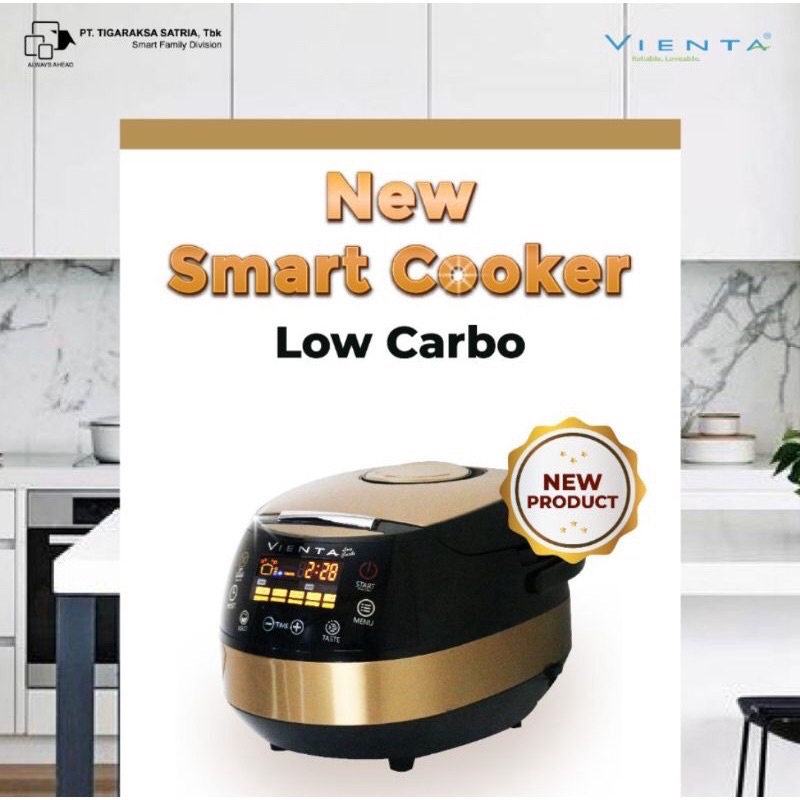 NSC New Smart Cooker Low Carbo GARANSI RESMI VIENTA