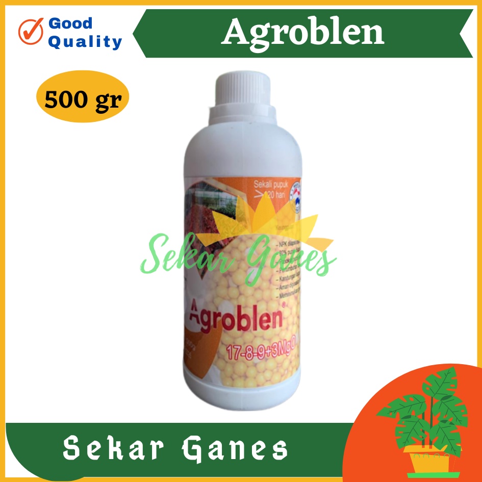 Sekarganes Pupuk Agroblen 17-8-9+3MgO 500 Gr - Dekastar Agroblend 1789 17 8 9 Pupuk osmocote dekastar 10 26 10 100g pupuk sr 10 26 10 pupuk kelapa sawit sawit cengkeh karet kakao lada pala kelapa kopi slow release original aglonema organik rilis dus