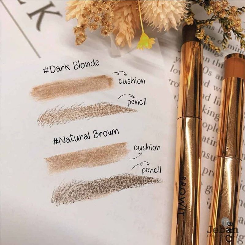 BROWIT By NONGCHAT Brow Pencil and Blending Cushion alis