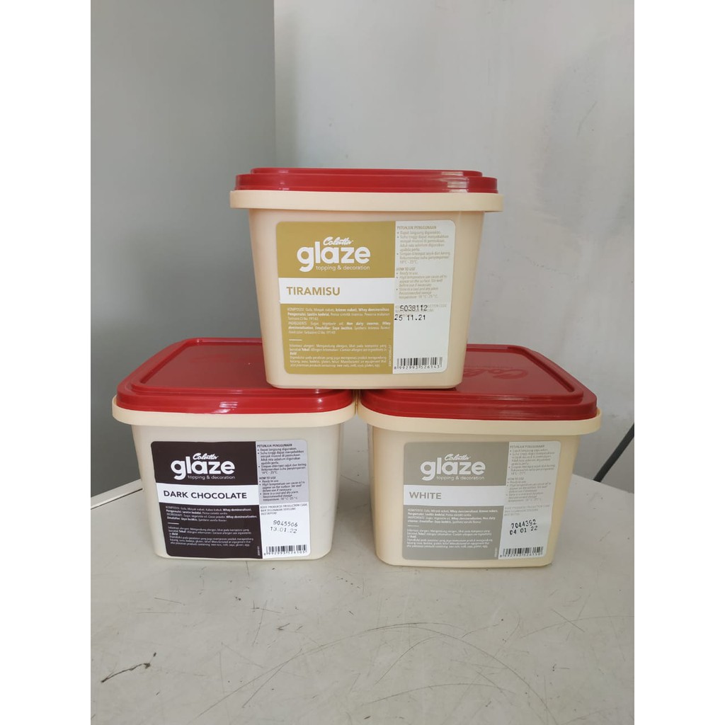 

Colatta Glaze Saus Manis Toping Dekorasi 1 Kg