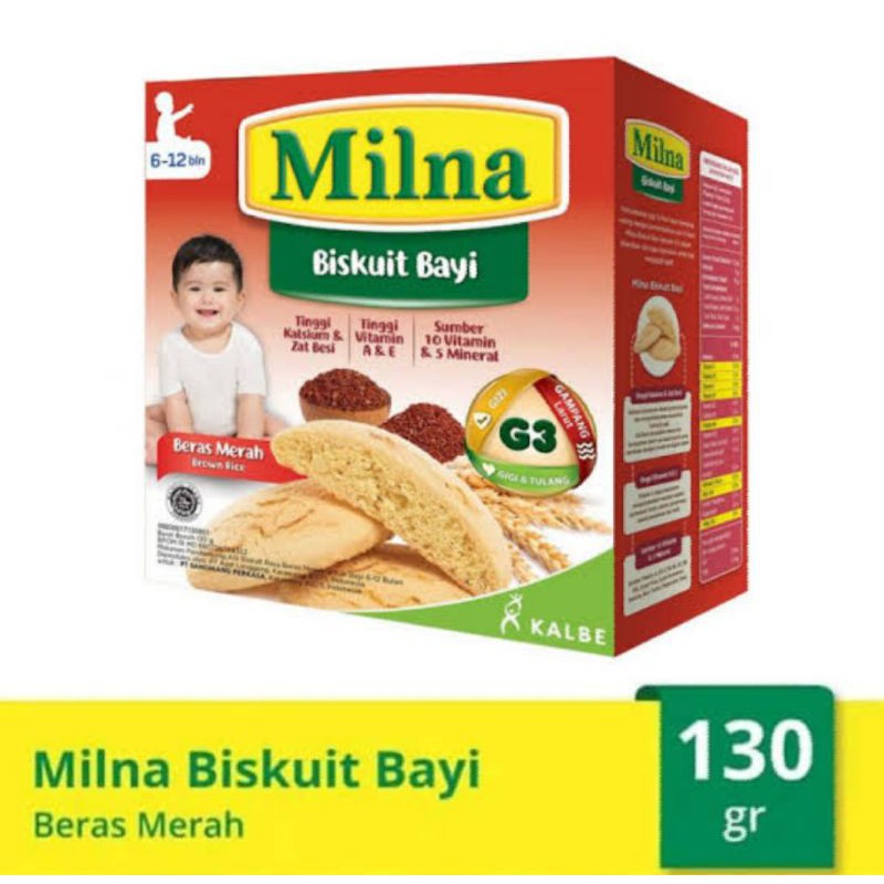 Milna Biskuit Bayi 6-12 bulan