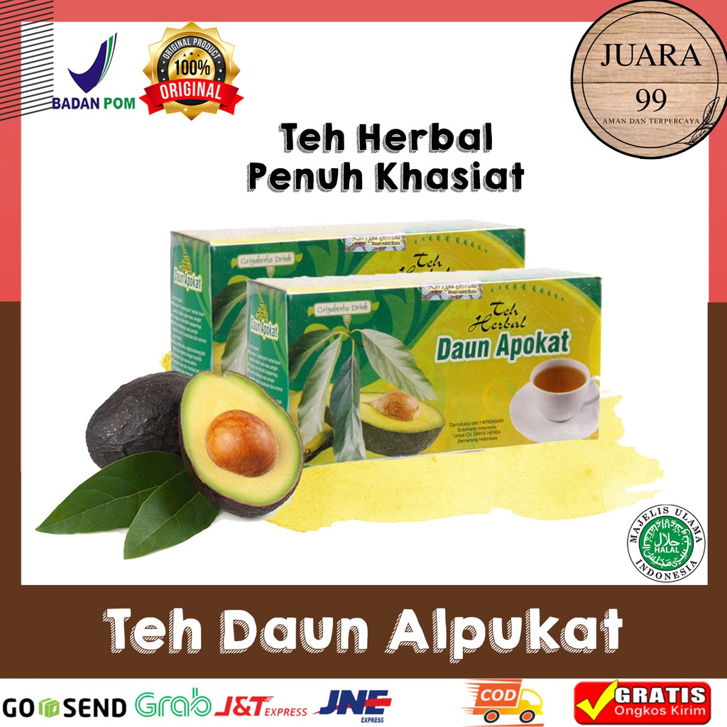 

TEH HERBAL DAUN ALPUKAT ASLI HERBA;L ALAMI