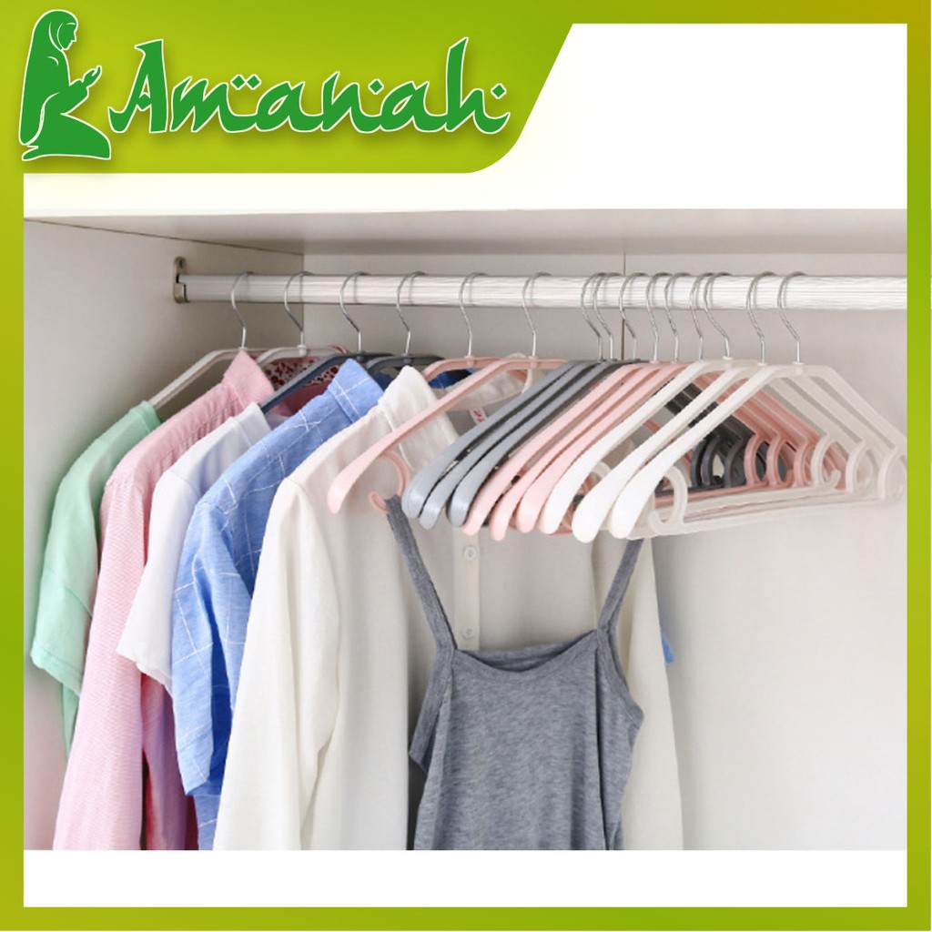 AS213 Hanger Baju Kuat Kait Anti Slip / Gantungan Baju