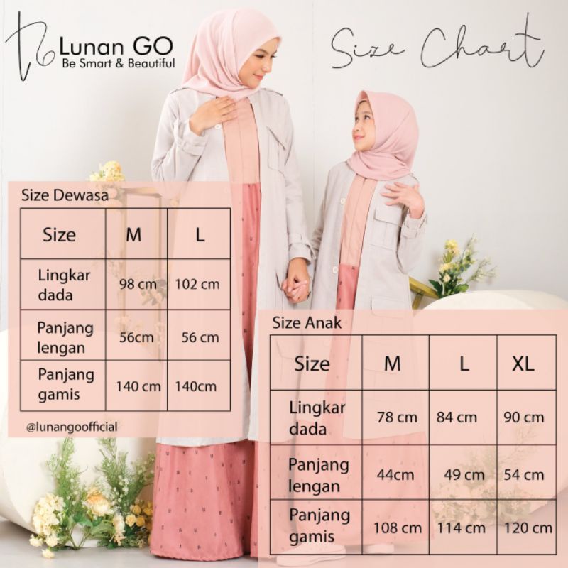 Gamis couple Lunan Go