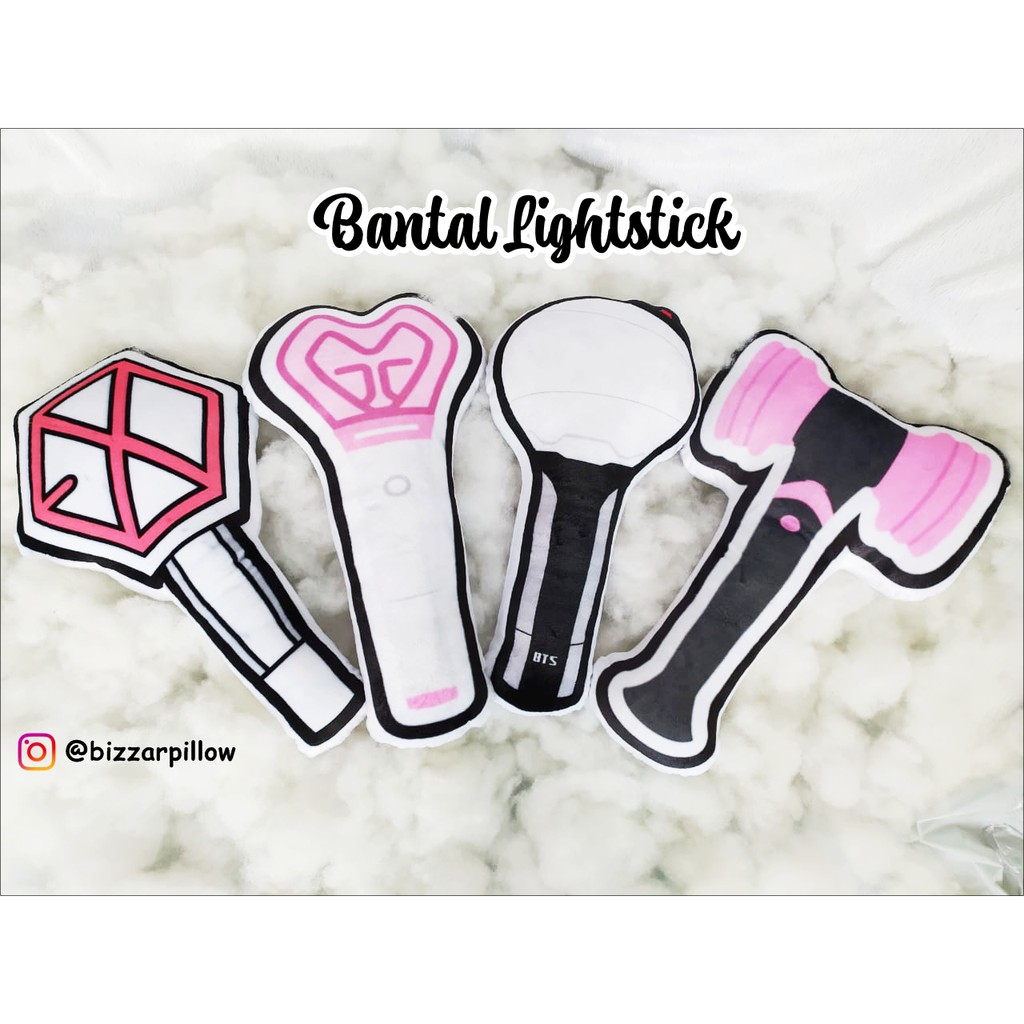 Bizzarpillow Bantal Lightstick Kpop Custom BZ196