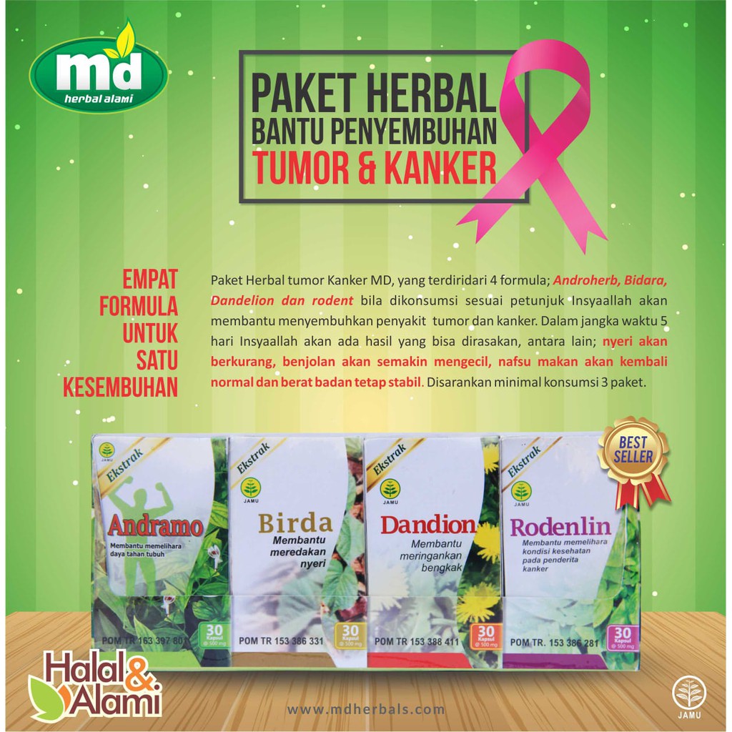 Obat Herbal Kanker Dan Obat Tumor PTK ASM MD Herbal PAKET OBAT HERBAL TUMOR DAN KANKER MDHerbal ORIGINAL.