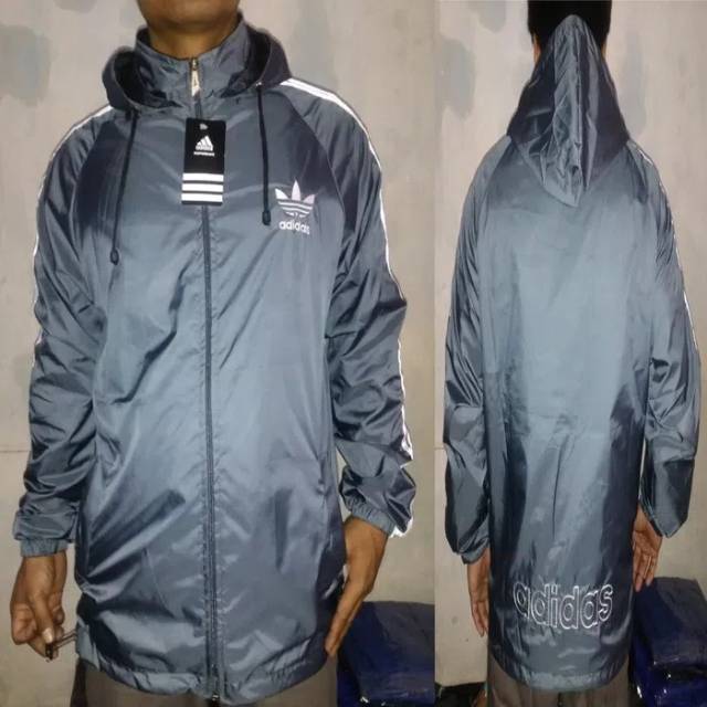 Jaket parasut windbreaker