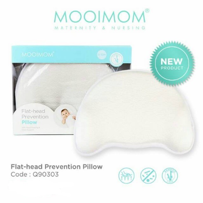 Mooimom Flat-Head Prevention Pillow Bnatal Bayi