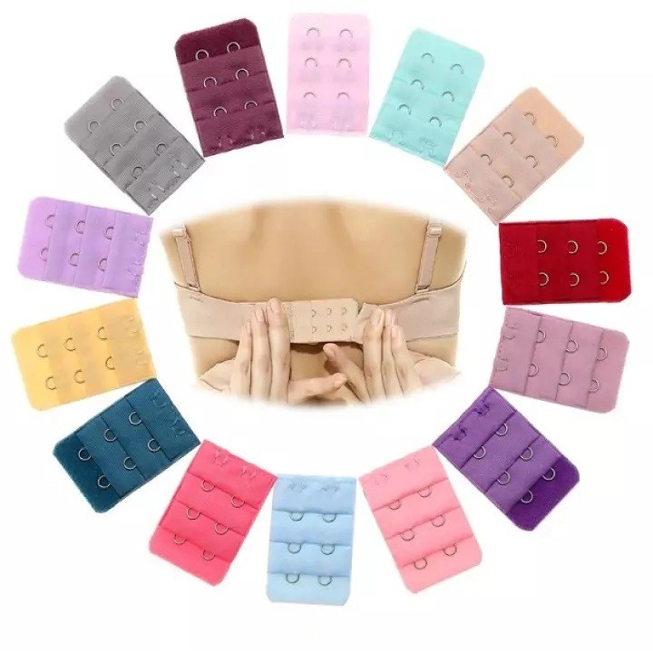 BRA EXTENSION PENGAIT TALI BH 2 BARIS Sambungan Kait Perpanjang Super Extender Save Penyambung Murah-2