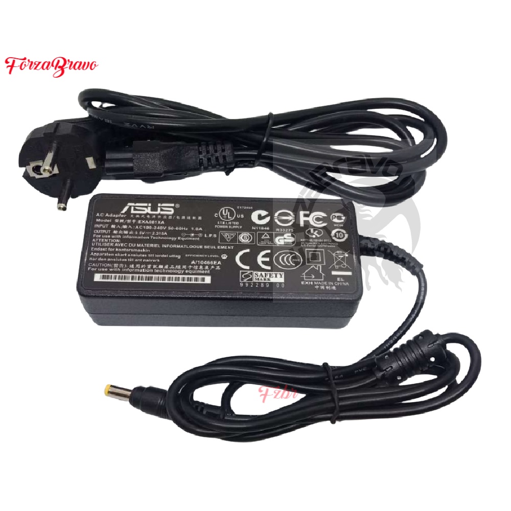 ASUS AC Adapter Laptop Fit Eee PC Eee PC 2G 4G 4G 8G Surf / 9.5V 2.315A (4.8*1.7mm) 22 Watt - NEW