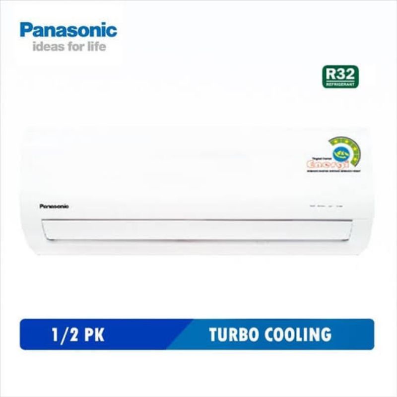 Panasonic AC 1/2 PK Semi Low Watt 0.5PK 1/2PK CS-ZN5WKP Garansi