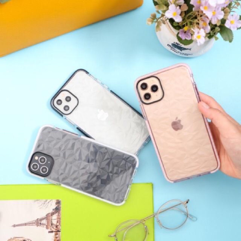 Premium SoftCase berlian Full Lens Cover for iPhone 6 7 8 SE 6+ 7+ 8+ X XR XS 11 12 Pro Max