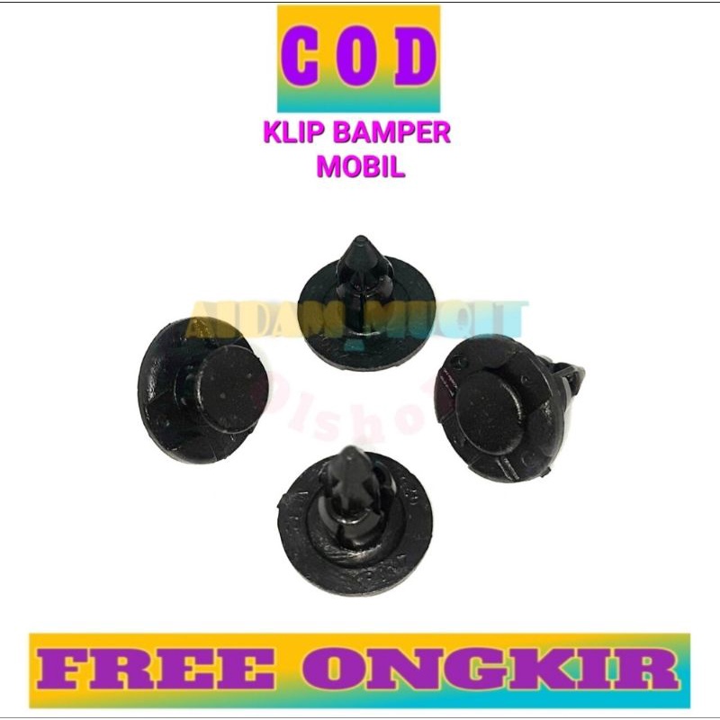 10 PCS KLIP MOBIL AVANZA BAMPER MOBIL KLIP PLASTIK BAMPER MOBIL TOYOTA KLIP TANCAP SPAKBOR MOBIL KLIP MOBIL UNIVERSAL UKURAN 8MM