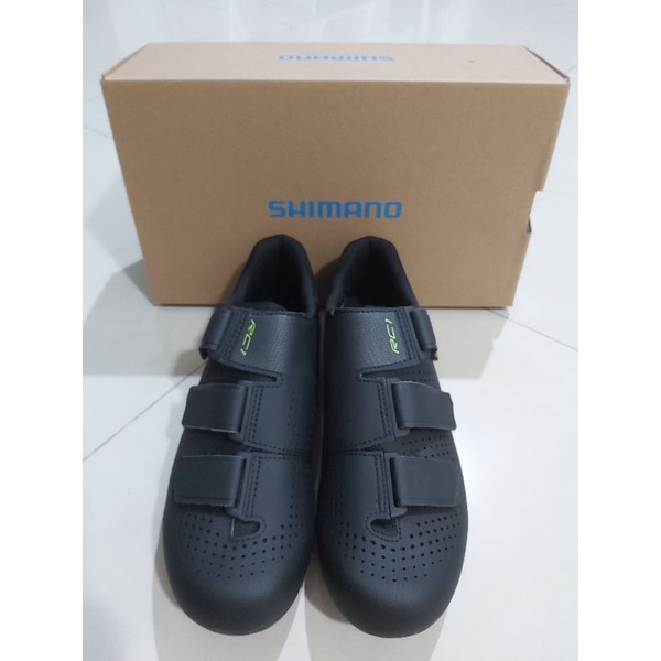 SEPATU SHIMANO CLEAT ROADBIKE RC100 BLACK NOIR - ORIGINAL QUALITY