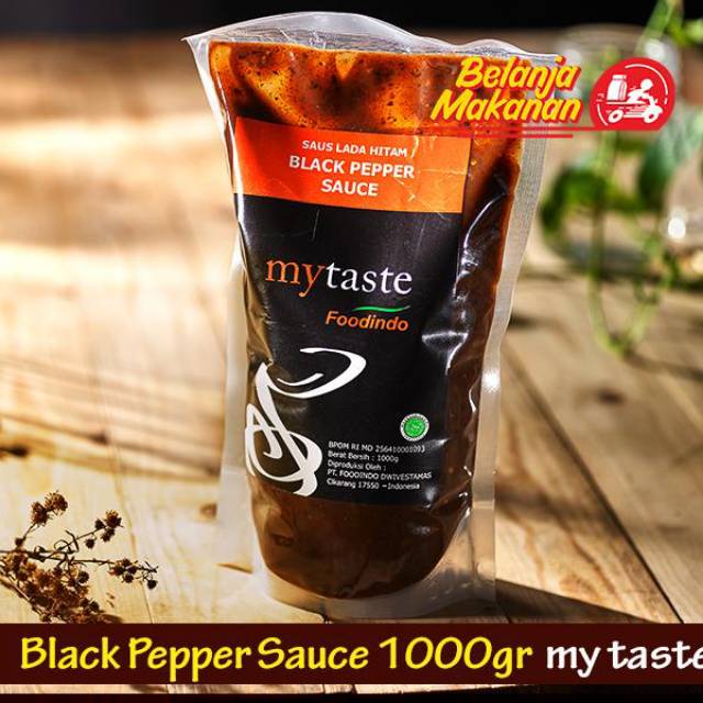 

Black Pepper Sauce 1000gr My Taste