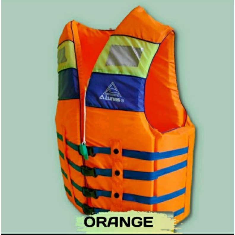 Baju/Rompi pelampung Atunas Siz S/M/L/XL/Life Vest/Life Jacket/Jaket pelampung Atunas