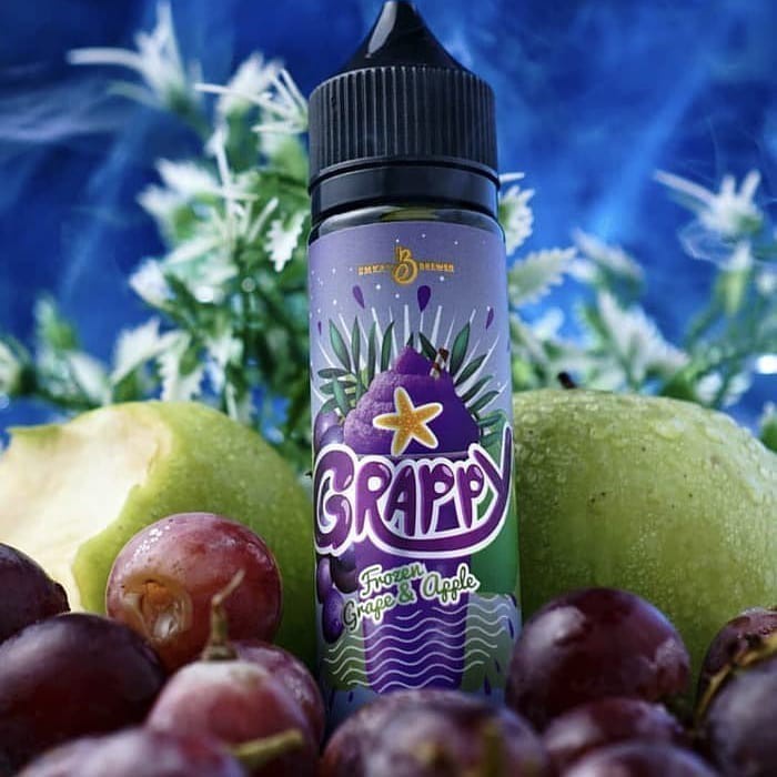 Grappy Frozen Grape &amp; Apple 60ML by Emkay Brewer x CMW Distribution