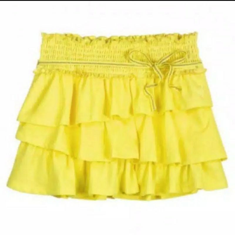Rok anak perempuan Justice Yellow
