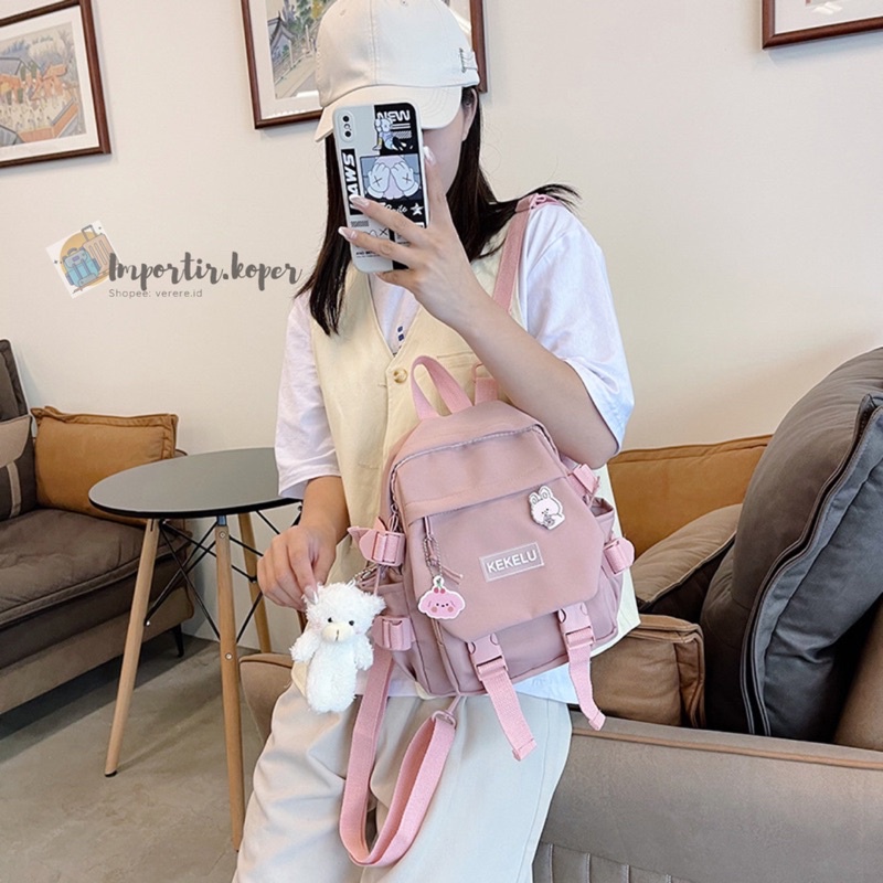 joshee Tas ransel mini kecil Backpack korea mini backpack dewasa Tas paud TK tas sekolah