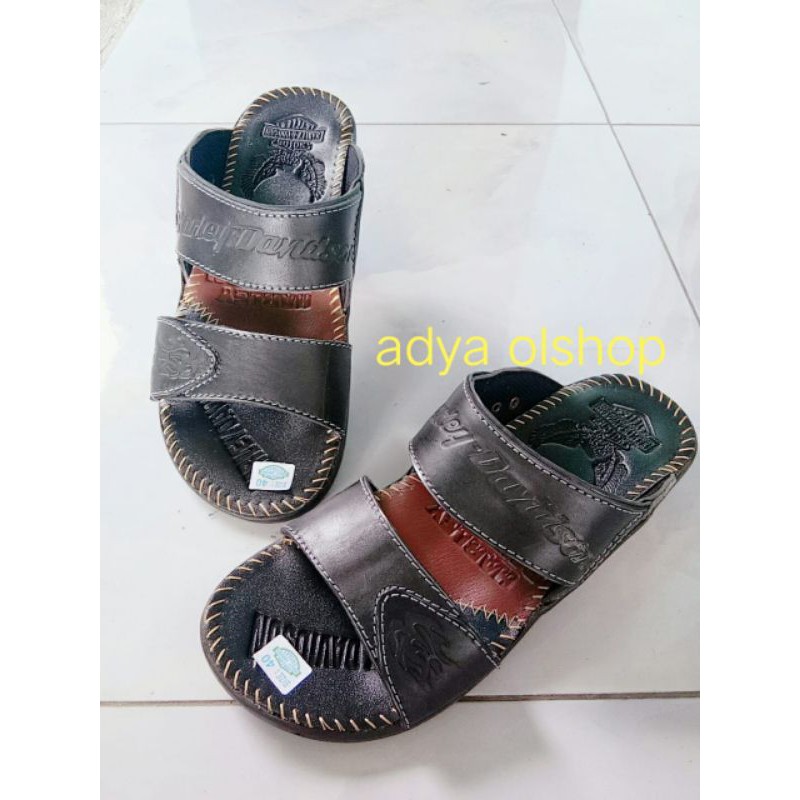 sandal kulit asli ban 2 asli kulit