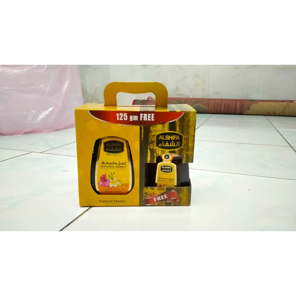 

madu alshifa 500gr +125gr free expired April 2026