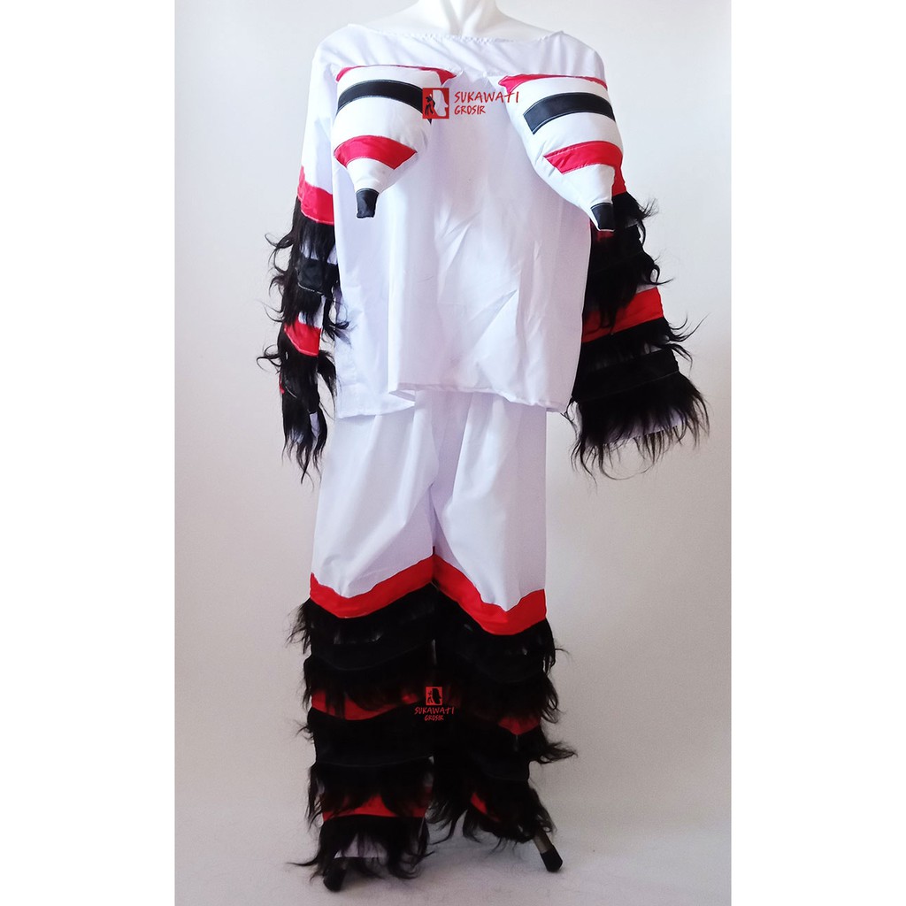 Kostum Leak Bali - Pakaian Celuluk - Baju Rangda